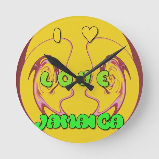 Ik hou van Jamaica.png Ronde Klok (Voorkant)