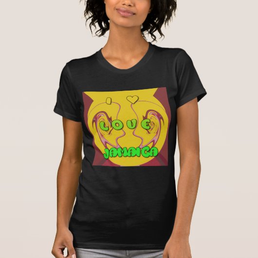 Ik hou van Jamaica.png T-shirt (Voorkant)