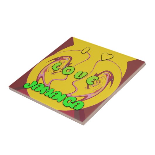 Ik hou van Jamaica.png Tegeltje (Zijkant)