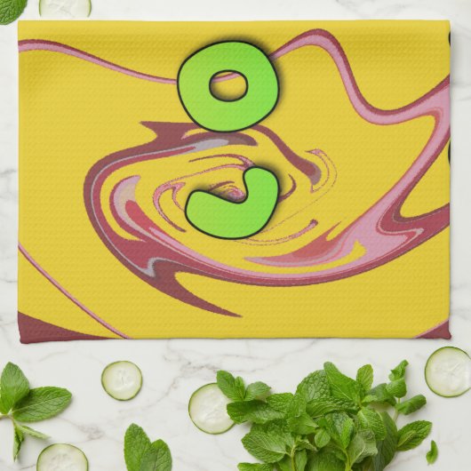 Ik hou van Jamaica.png Theedoek (Gevouwen)