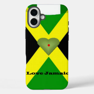 Ik hou van Jamaica, prettige dag en een betere nac iPhone 16 Plus Hoesje