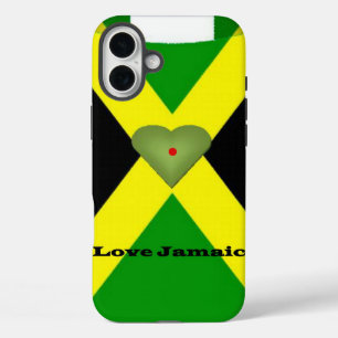 Ik hou van Jamaica, prettige dag en een betere nac iPhone 16 Plus Hoesje
