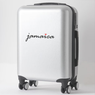 Ik hou van Jamaica Sticker