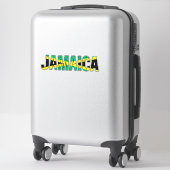 Ik hou van Jamaica Sticker (Koffer)