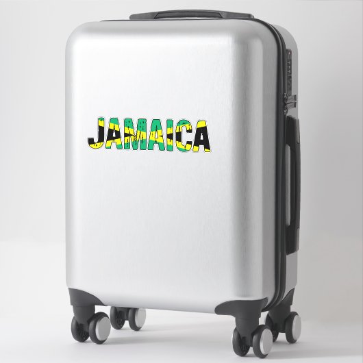 Ik hou van Jamaica Sticker (Koffer)