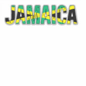 Ik hou van Jamaica Sticker (Voorkant)
