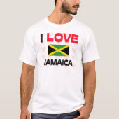 Ik hou van Jamaica T-shirt (Voorkant)