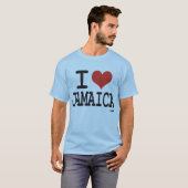Ik hou van Jamaica T-shirt (Voorkant volledig)