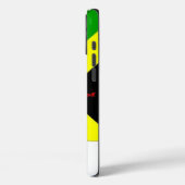Ik hou van Jamaica Tekst op Flag Art Print Case-Mate iPhone Case (Achterkant / Links)