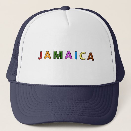 Ik hou van Jamaica Trucker Pet (Voorkant)