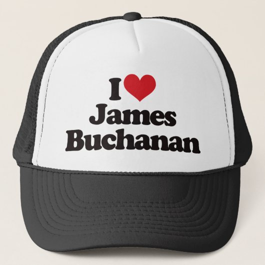 Ik hou van James Buchanan Trucker Pet (Voorkant)