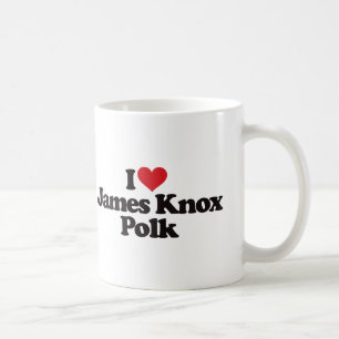 Ik hou van James Knox Polk Koffiemok