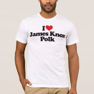 Ik hou van James Knox Polk T-shirt