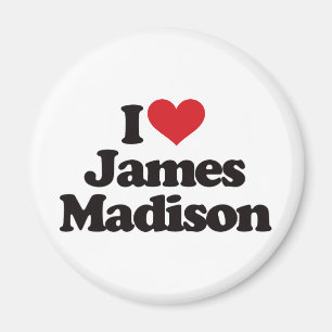 Ik hou van James Madison Magneet