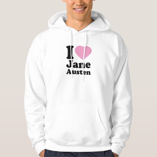 Ik hou van Jane Austen Hoodie (Voorkant)