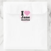 Ik hou van Jane Austen Stickers (Tas)
