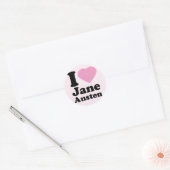 Ik hou van Jane Austen Stickers (Envelop)