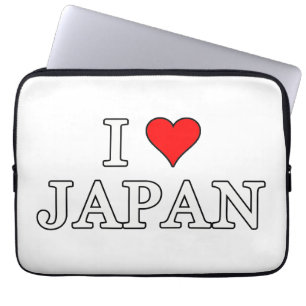 Ik hou van Japan Laptop Sleeve