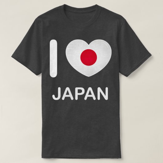 Ik hou van Japan Mijn huis Mijn land 3 T-shirt (Design voorkant)
