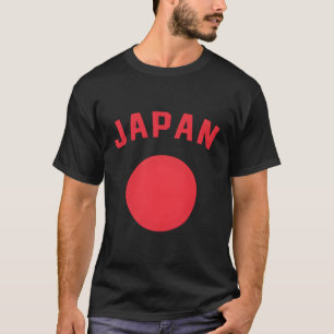 Ik hou van Japan minimalistische vlag van Japans T-shirt
