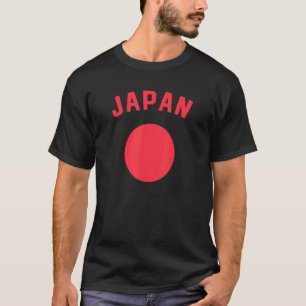 Ik hou van Japan minimalistische vlag van Japans T-shirt