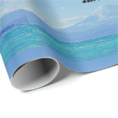 "Ik hou van Japan," Mt. Fuji Cadeaupapier (Rol Hoek)