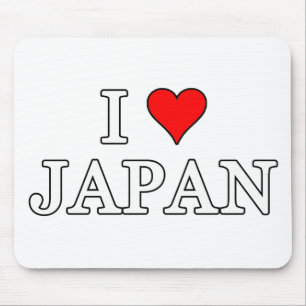 Ik hou van Japan Muismat