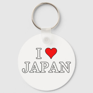 Ik hou van Japan Sleutelhanger