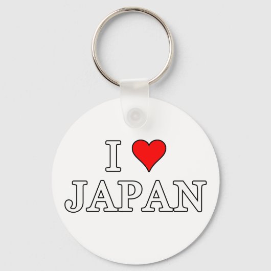 Ik hou van Japan Sleutelhanger (Voorkant)