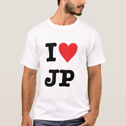 Ik hou van Japan. T-shirt (Voorkant)