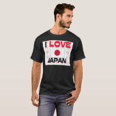 Ik hou van Japan T-shirt (Voorkant volledig)