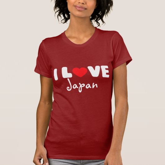 Ik hou van Japan | T-shirt (Voorkant)