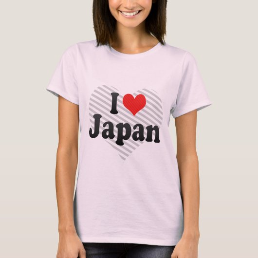 Ik hou van Japan T-shirt (Voorkant)