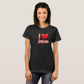 Ik hou van Japan T-shirt (Voorkant volledig)
