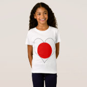 Ik hou van Japan T-shirt (Voorkant volledig)
