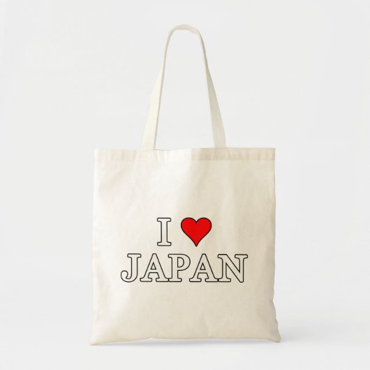 Ik hou van Japan Tote Bag (Voorkant)