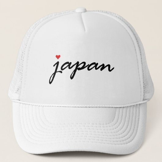 Ik hou van Japan Trucker Pet (Voorkant)