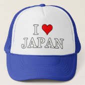 Ik hou van Japan Trucker Pet (Voorkant)