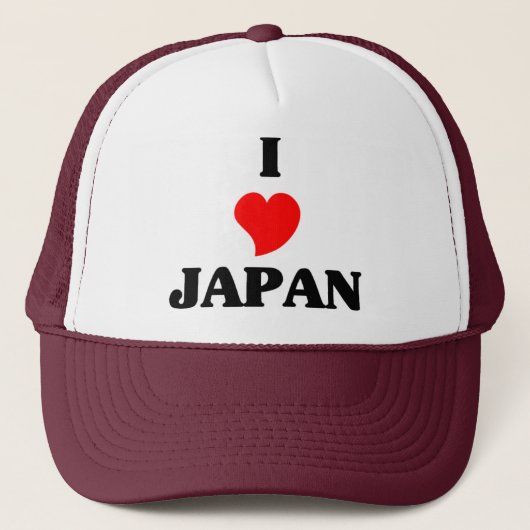 Ik hou van Japan Trucker Pet (Voorkant)
