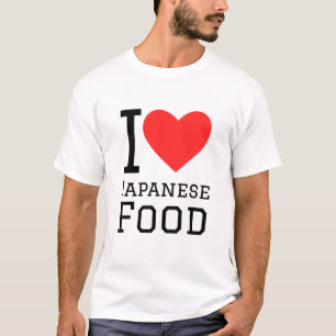 Ik hou van Japans eten T-shirt