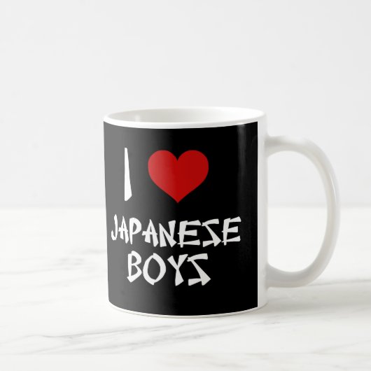 Ik hou van Japanse jongens Koffiemok (Rechts)