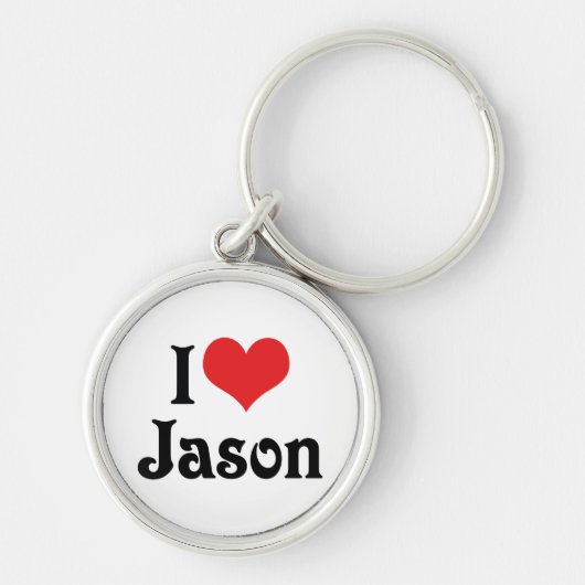 Ik hou van Jason Sleutelhanger (Voorkant)