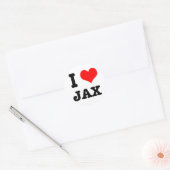 IK HOU VAN JAX RONDE STICKER (Envelop)
