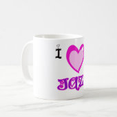 Ik hou van Jazz Koffiemok (Voorkant links)