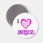 Ik hou van Jazz Magneet (Voorkant / Achterkant)