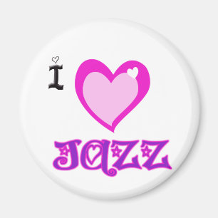 Ik hou van Jazz Magneet