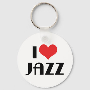 Ik Hou Van Jazz Sleutelhanger