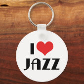 Ik Hou Van Jazz Sleutelhanger (Voorkant)