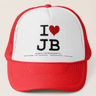 Ik hou van JB vrachtwagenhoed Trucker Pet