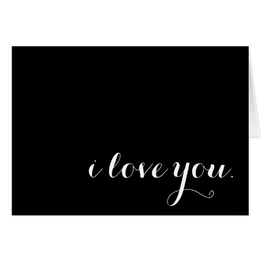 Ik hou van je. (Voorkant Horizontaal)
